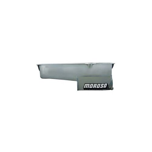 MOROSO OIL PAN, SBC PRE- 80 DRIVER'S SIDE DIPSTICK, CIRCLE TRACK, 7.5 IN. DEEP