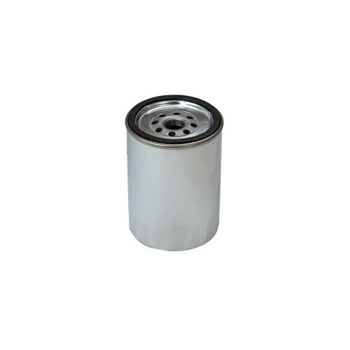 MOROSO OIL FILTER, CHEVY,13/16 IN. THREAD, 5 1/4 IN TALL, CHROME