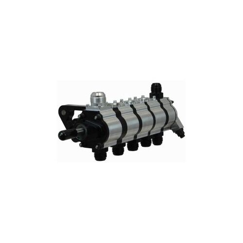 MOROSO DRY SUMP PUMP, TRI-LOBE, LEFT SIDE, DOOR CAR, 5 STAGE, 1.200 PRESSURE, FUEL PUMP DRIVE