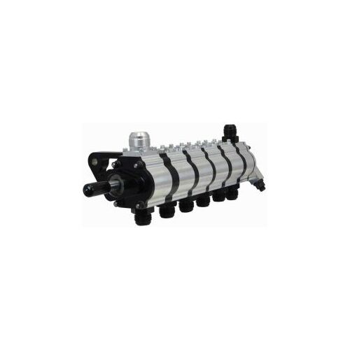 MOROSO DRY SUMP PUMP, TRI-LOBE, LEFT SIDE, DOOR CAR, 6 STAGE, 1.200 PRESSURE, FUEL PUMP DRIVE
