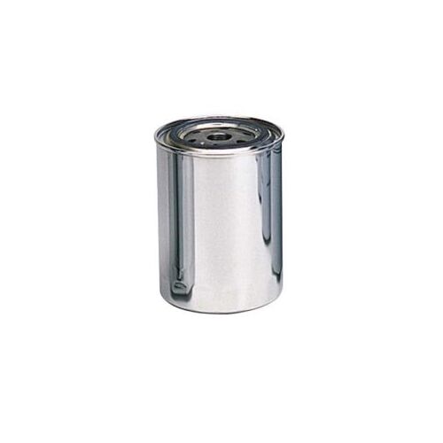 MOROSO OIL FILTER, FORD, MOPAR AND IMPORT, 3/4 IN. THREAD, 5 1/4 IN. TALL, CHROME