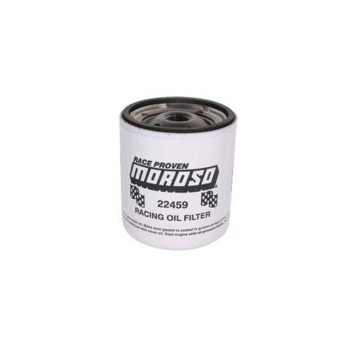 MOROSO OIL FILTER, CHEVY, 13/16 IN. THREAD, 4 9/32 IN TALL, RACING