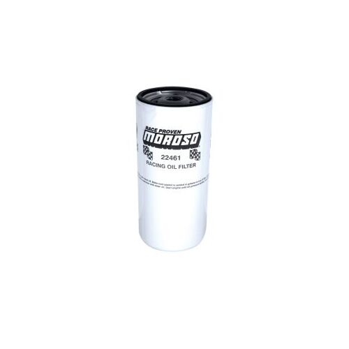 MOROSO OIL FILTER, CHEVY,13/16 IN. THREAD, 8 IN TALL, RACING