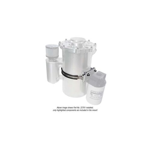 MOROSO MOUNT FOR REMOTE OIL FILTER MOUNTS, FOR 7 IN. DIA. DRY SUMP TANKS