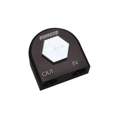 MOROSO FILTER ADAPTER, REMOTE, 90 DEG 3/4 IN.-16 THREAD