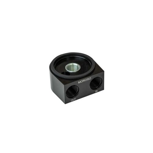 MOROSO FILTER ADAPTER, SANDWICH, OIL COOLER, 13/16 IN -16 THR