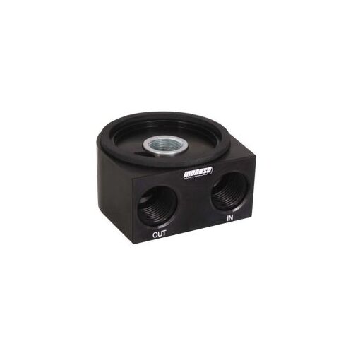 MOROSO FILTER ADAPTER, SANDWICH, OIL COOLER, 22 mm 1.5 IN. THR
