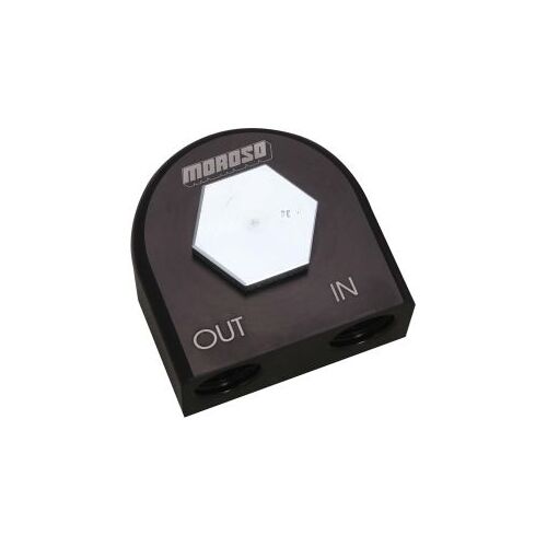 MOROSO FILTER ADAPTER, REMOTE, 90 DEG 13/16 IN-16 THR, SBC, BBC