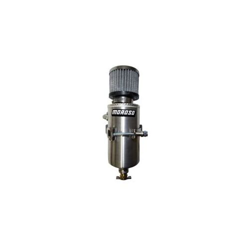 MOROSO TANK, BREATHER, CATCH CAN, -6 AN MALE FITTING