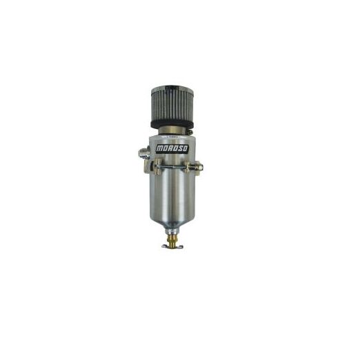 MOROSO TANK, BREATHER, CATCH CAN, -8 AN MALE FITTING