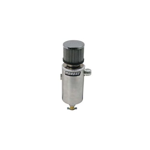 MOROSO TANK, BREATHER,CATCH CAN, 1/2 NPT FEMALE, ROLL BAR MOUNT
