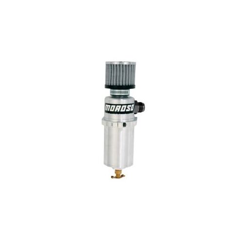 MOROSO BREATHER TANK, CATCH CAN, BILLET ALUMINUM BODY