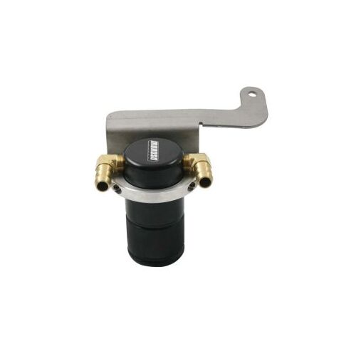 MOROSO SEPARATOR, AIR OIL, CATCH CAN, SMALL BODY, BLACK FINISH, MUSTANG ROUSH SUPERCHARGED, 11-14