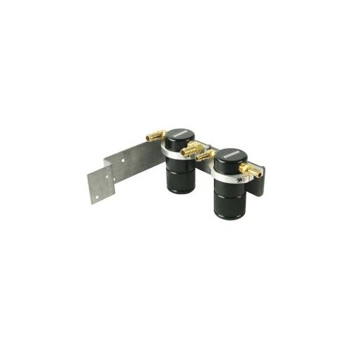 MOROSO SEPARATOR, AIR OIL, CATCH CAN, SMALL BODY, BLACK FINISH, SUBARU WRX, 08-14
