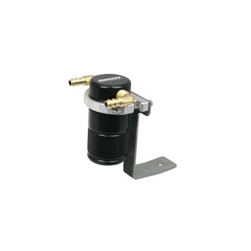 MOROSO SEPARATOR, AIR OIL, CATCH CAN, SMALL BODY, BLACK FINISH, CORVETTE LT1/LT4, 92-96