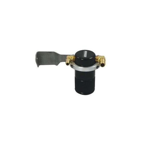 MOROSO SEPARATOR, AIR OIL, CATCH CAN, SMALL BODY, BLACK FINISH, TOYOTA TUNDRA, 07-14