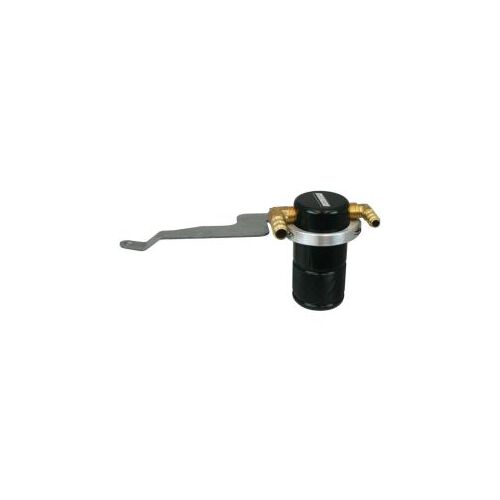 MOROSO SEPARATOR, AIR OIL, CATCH CAN, SMALL BODY, BLACK FINISH, SUBARU WRX, 15-UP