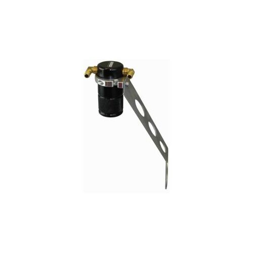 MOROSO SEPARATOR, AIR OIL, CATCH CAN, SMALL BODY, BLACK FINISH, CORVETTE 07-13, Z06, 06-13