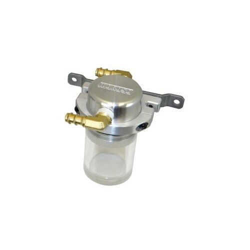 MOROSO SEPARATOR, AIR OIL, CATCH CAN, SMALL BODY, UNIVERSAL, CLEAR BOTTOM