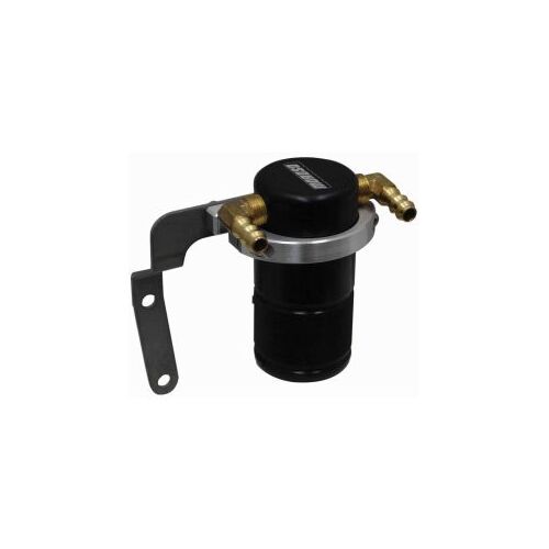 MOROSO SEPARATOR, AIR OIL, CATCH CAN, SMALL BODY, BLACK FINISH, CORVETTE NON ZO6, 14-19