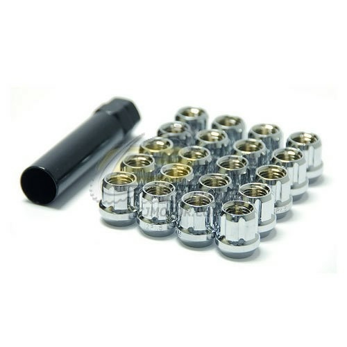 Muteki Short Lug Nuts Open End Chrome(12 x 1.25) - 31885C