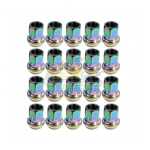 R26 Racing Wheel Locking Nuts Neo Chrome (12 x 1.25) - 32875N