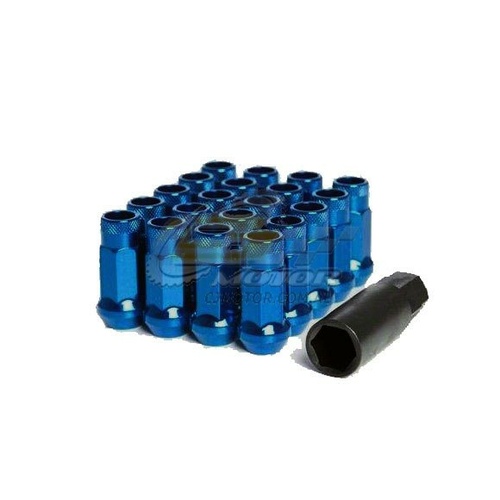 Muteki SR48 Open Ended Lug Nuts Blue(12 x 1.25) - 32905U