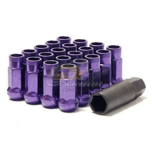 Muteki SR48 Open Ended Lug Nuts Purple(12 x 1.5) - 32906L