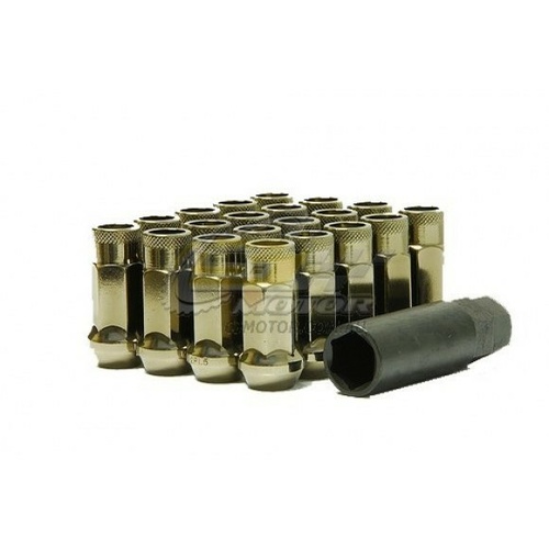 Muteki SR48 Open Ended Lug Nuts Titanium(12 x 1.5) - 32906T