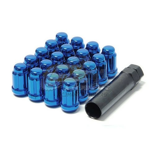 Muteki Short Lug Nuts Closed End Blue(12 x 1.25) - 41885U