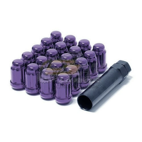 Muteki Short Lug Nuts Closed End Purple(12 x 1.5) - 41886L