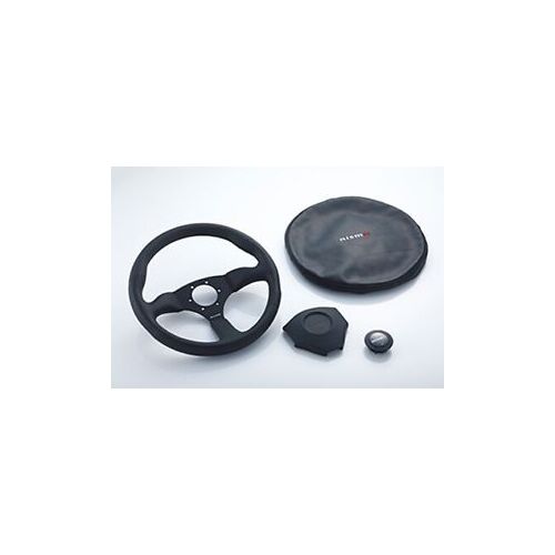 NISMO COMPETITION PARTS 350MM LEATHER STEERING WHEEL