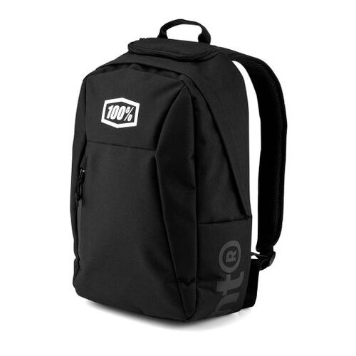 100% Skycap Black Backpack