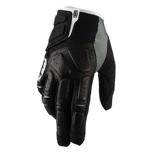 100% Simi MTB Black Gloves