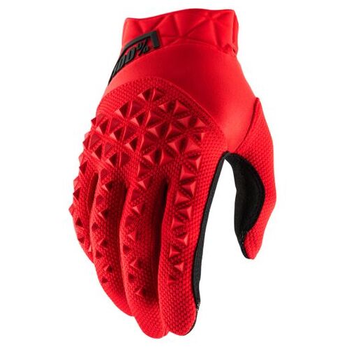 100% Airmatic Black/Red Youth Gloves