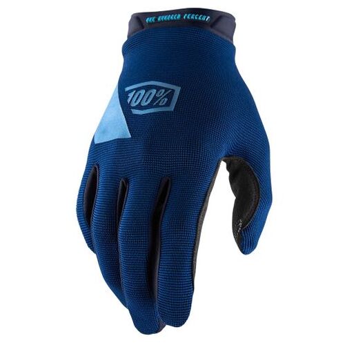 100% Ridecamp Navy Gloves