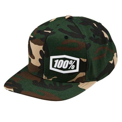 100% Machine Camo Snapback