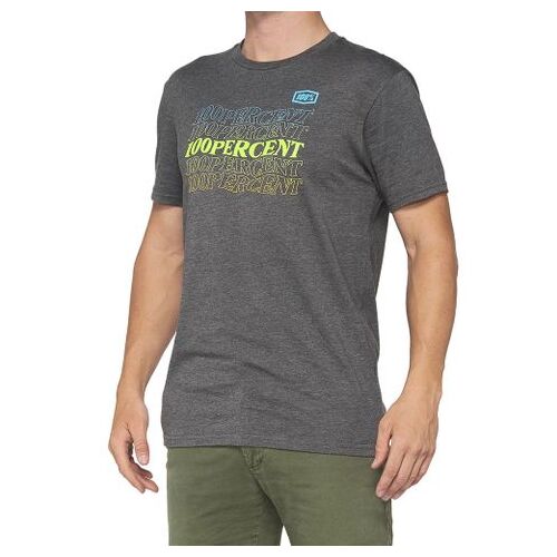 100% Silva Charcoal Heather T-Shirt