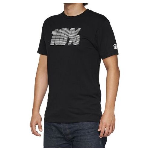 100% Deflect Black T-Shirt