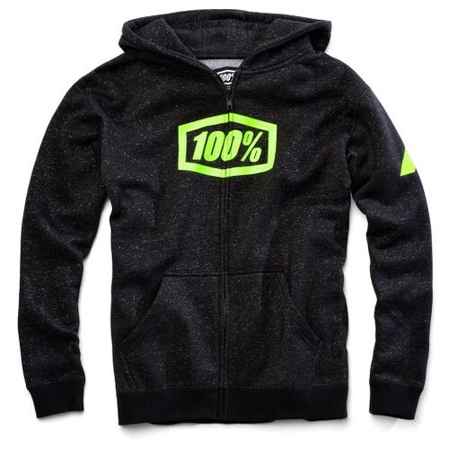 100% Syndicate Youth Black Zip Hoodie