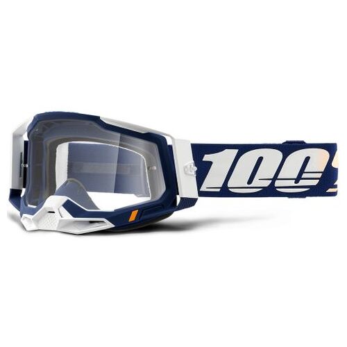 100% Racecraft 2 Goggle Concordia Clear Lens