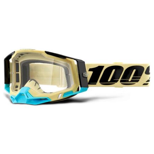 100% Racecraft2 Goggle Airblast Clear Lens