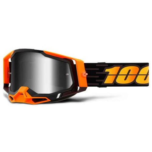 100% Racecraft2 Goggle Costume 2 Mirror Silver Lens