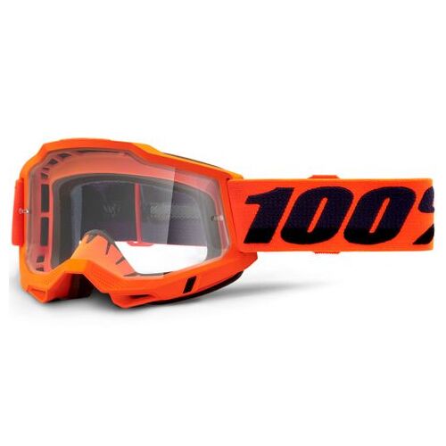 100% Accuri2 Goggle Orange Clear Lens