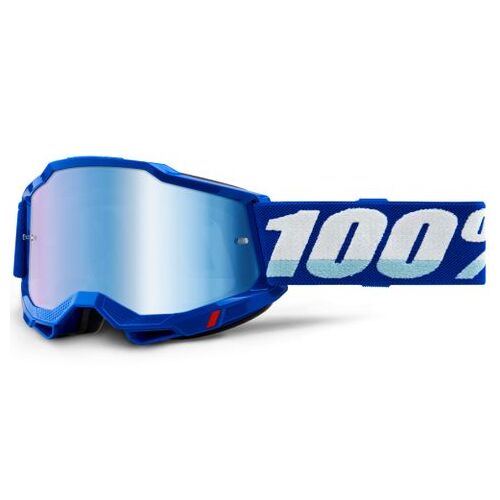 100% Accuri2 Goggle Blue Mirror Blue Lens