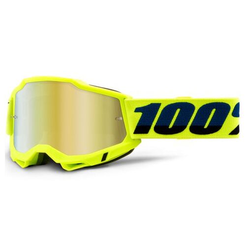 100% Accuri2 Goggle Yellow Mirror Gold Lens