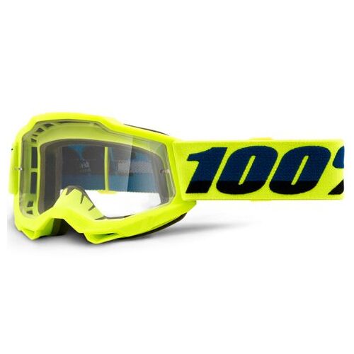 100% Accuri2 Youth Goggle Yellow Clear Lens