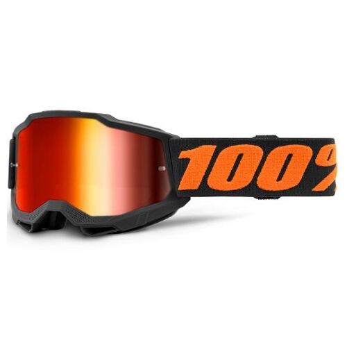100% Accuri2 Youth Goggle Chicago Mirror Red Lens