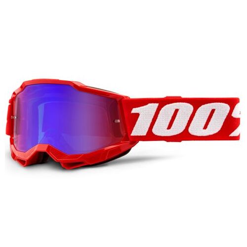 100% Accuri2 Youth Goggle Red Mirror Red/Blue Lens