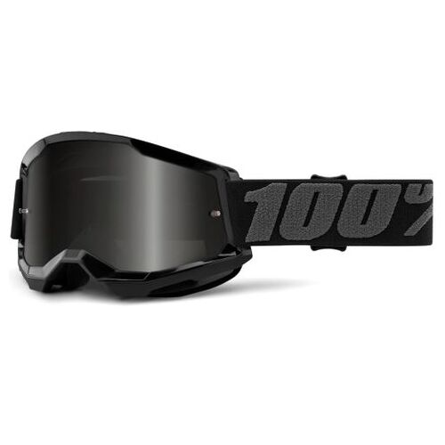 100% Strata2 Sand Goggle Black Smoke Lens